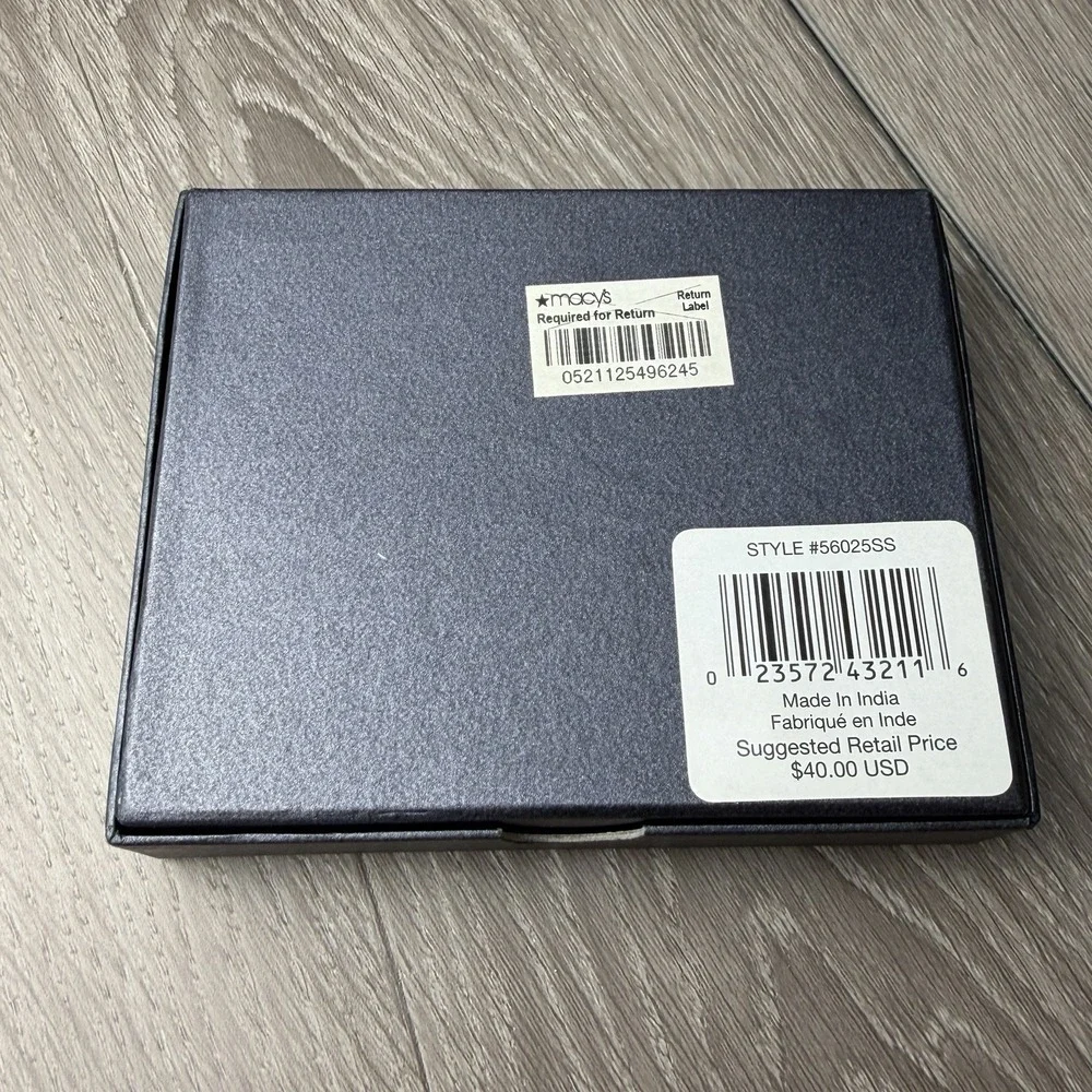 Kenneth Cole Reaction Men's Leather Bi Fold Wallet Black New
